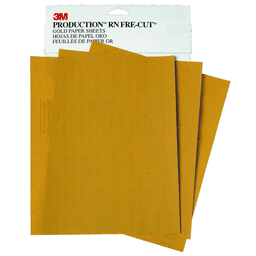 9" x 11" 220 Grit Aluminum Oxide Abrasive Sheet (50/Box) - Alt Image 1