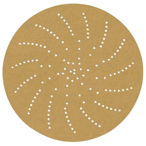 3M Hookit Clean Sanding Disc 236U - 120 Grit Multi Holes Aluminum Oxide on Paper