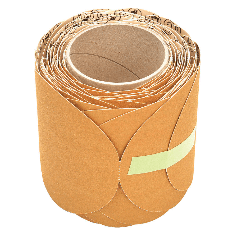 3M 5" Stikit 80 Grit No Holes 236U Sanding Disc, Aluminum Oxide on Paper (100/Box)