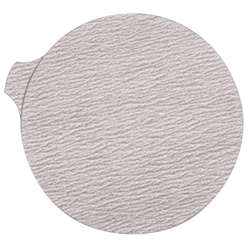 5" Hookit 268L 60 Grit 5 Holes Finishing Film Disc, Aluminum Oxide on Polyester Film - Main Image