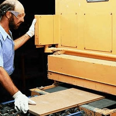 37" x 60" 60 Grit Sanding Belt, Aluminum Oxide on X-Weight Cloth - Alt Image 1