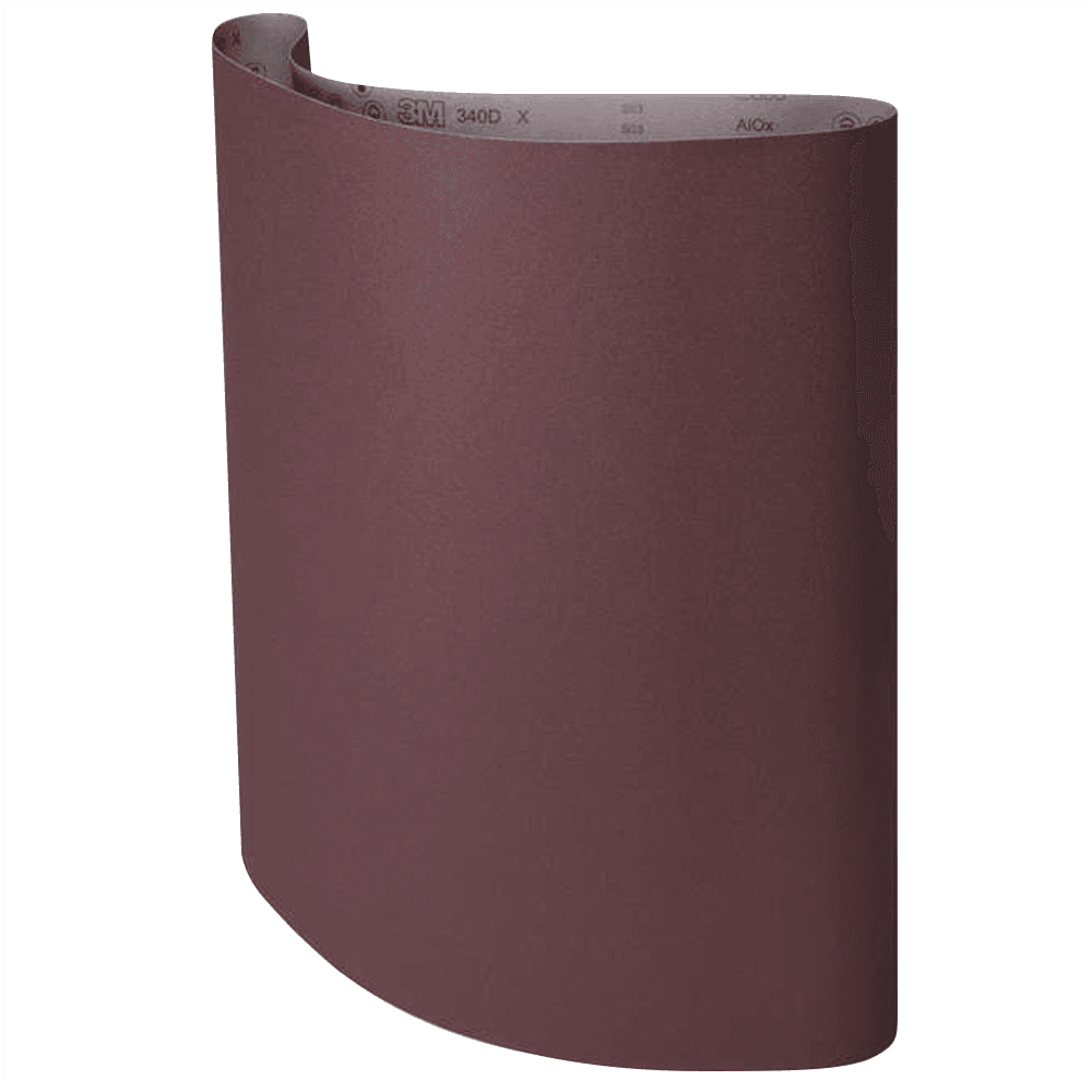 37" x 75" 150 Grit Sanding Belt, Aluminum Oxide on X-Weight Cloth - Alt Image 1