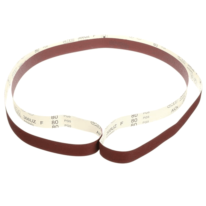 44" x 75" 180 Grit Sanding Belt, Aluminum Oxide on F-Weight Paper - Alt Image 1