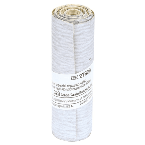 3-1/4" x 100" 320 Grit Silicone Carbide Abrasive Refill Roll on A Weight Paper - Main Image