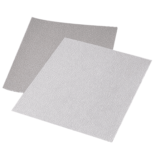 Flexible A-Weight Paper for Finishing Contours and Angles