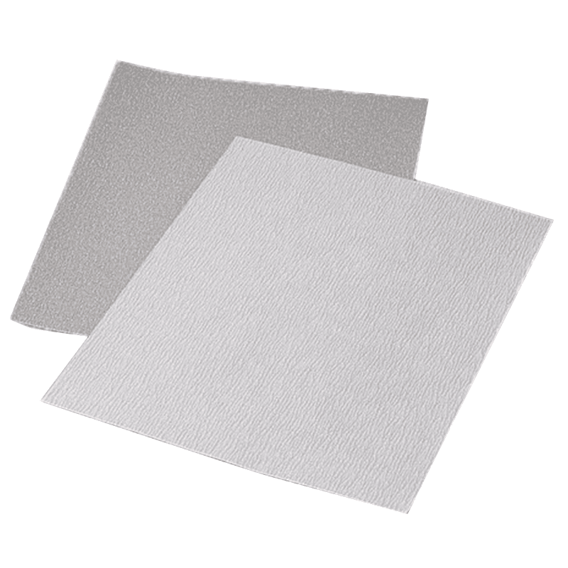 9" x 11" 320 Grit Silicon Carbide Abrasive Sanding Sheet (100/Box) - Main Image