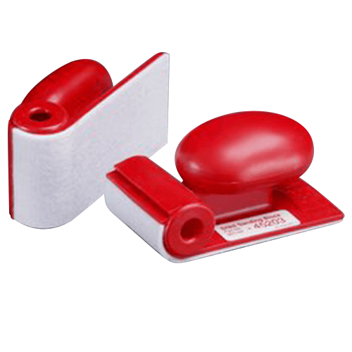Handy Stikit Sanding Block with cushioned backup pad and fresh abrasive supply