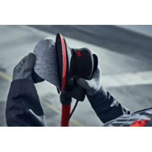 6" Xtract 220+ Grit Hook/Loop 775L Multi Holes Abrasive Disc, Precision Shaped Ceramic on Film Alt 3 - Image