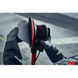 6" Xtract 220+ Grit Hook/Loop 775L Multi Holes Abrasive Disc, Precision Shaped Ceramic on Film Alt 3 - Image