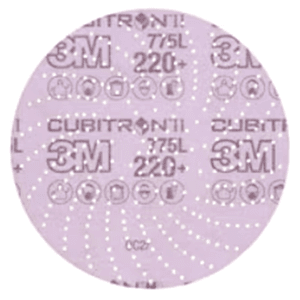 6" Xtract 220+ Grit Hook/Loop 775L Multi Holes Abrasive Disc, Precision Shaped Ceramic on Film Main - Image
