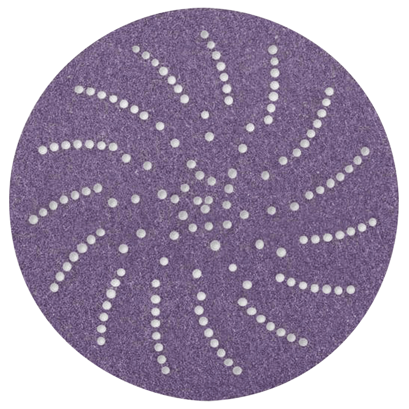 5" Cubitron™ II Hookit™ 732U 120 Grit Multi Holes Sanding Disc, Ceramic on Paper - Main Image