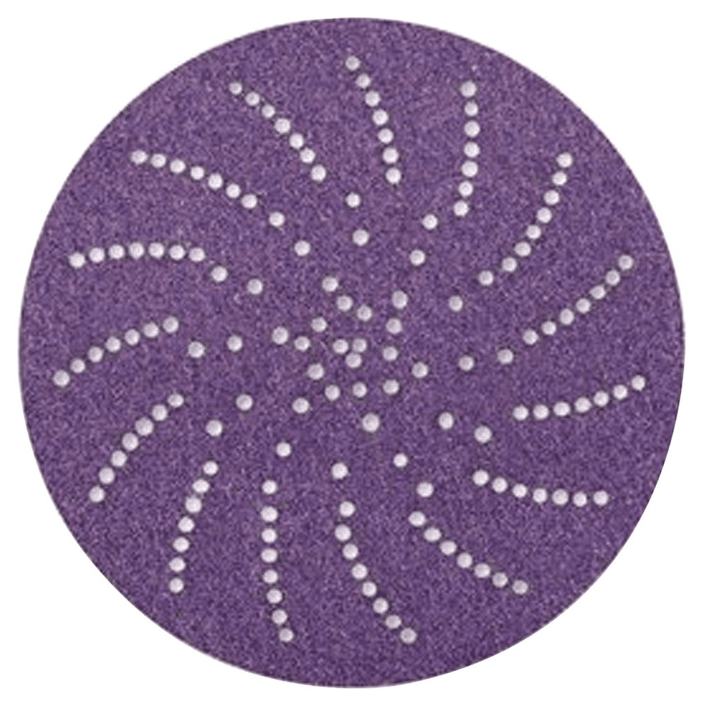 5" Cubitron™ II Hookit™ 732U 120 Grit Multi Holes Sanding Disc, Ceramic on Paper - Alt Image 1