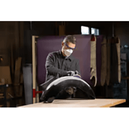 5" Cubitron II Hookit 180+ Grit 732U No Holes Paper Disc for Precision Shaped Ceramic Alt 2 - Image