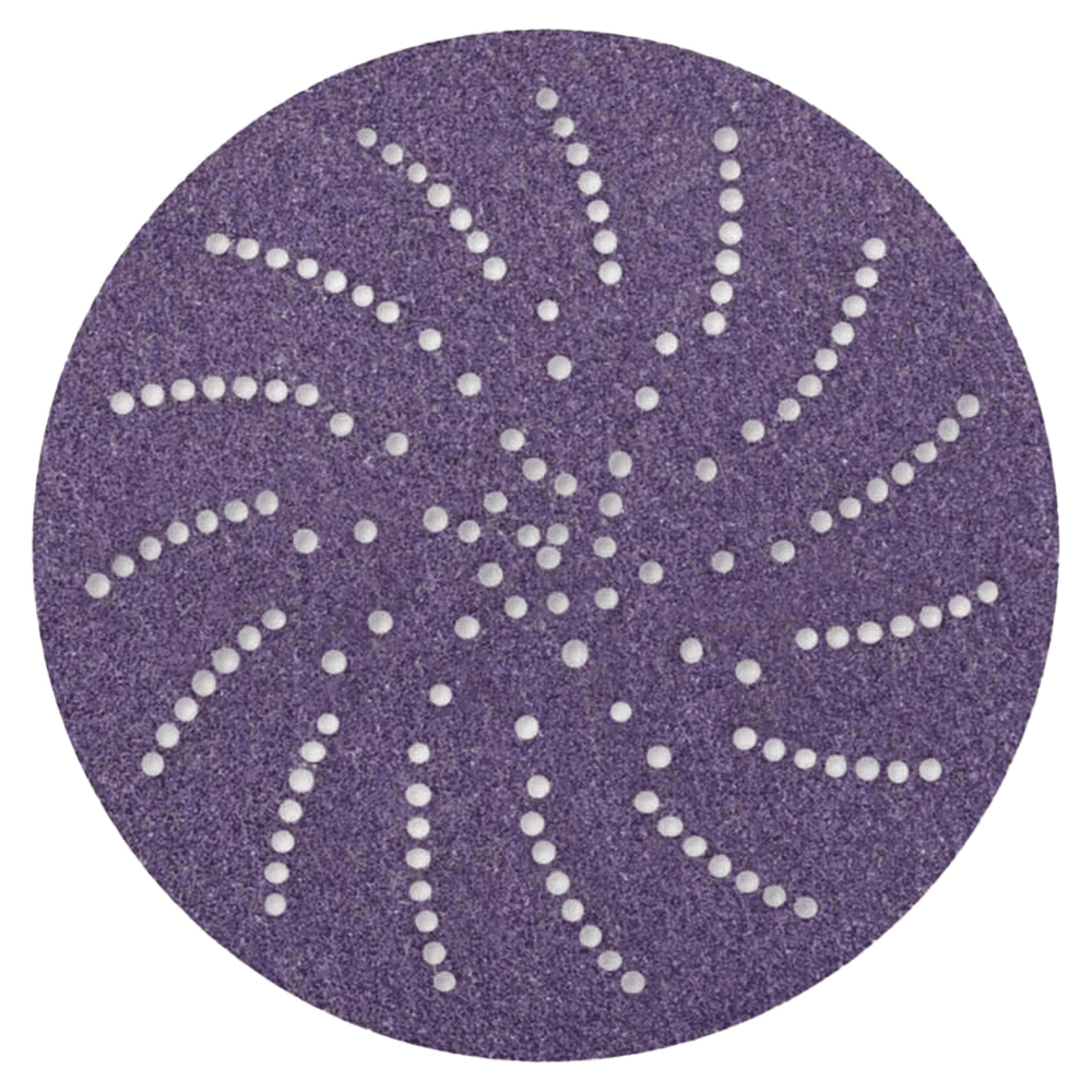 5" Xtract 120+ Grit Hook/Loop 775L Multi Holes Abrasive Disc, Precision Shaped Ceramic on Film Main - Image