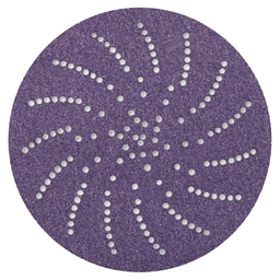 5" Xtract 120+ Grit Hook/Loop 775L Multi Holes Abrasive Disc, Precision Shaped Ceramic on Film Main - Image