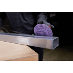 6" Cubitron II Stikit 80+ Grit No Holes 775L Film Disc Roll, Ceramic on Film Alt 1 - Image