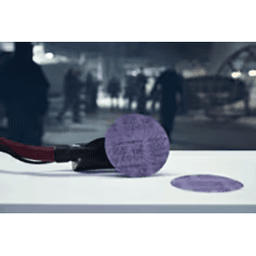 6" Xtract 80+ Grit Hook/Loop 775L Multi Holes Abrasive Disc, Precision Shaped Ceramic on Film Alt 2 - Image