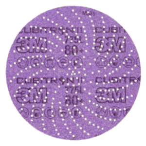 6" Xtract 80+ Grit Hook/Loop 775L Multi Holes Abrasive Disc, Precision Shaped Ceramic on Film Main - Image