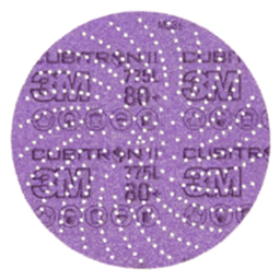 6" Xtract 80+ Grit Hook/Loop 775L Multi Holes Abrasive Disc, Precision Shaped Ceramic on Film Main - Image