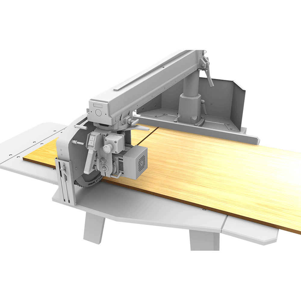 Maggi BEST960CE 400mm Radial Arm Crosscut Saw 4HP Single Phase Alt 1 - Image