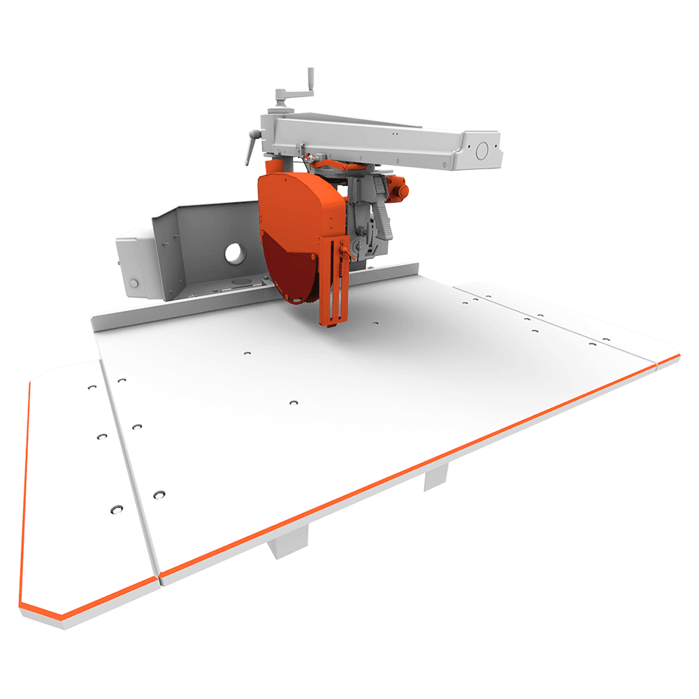 Maggi BEST960CE 400mm Radial Arm Crosscut Saw 4HP Single Phase Alt 3 - Image