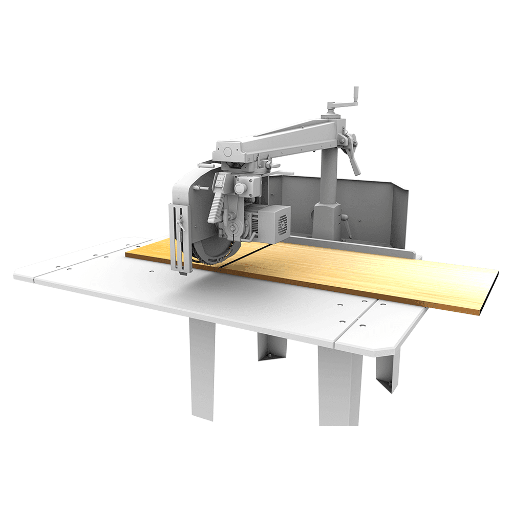 Maggi JUN640CE 400mm Radial Arm Crosscut Saw 4HP Single Phase Alt 1 - Image