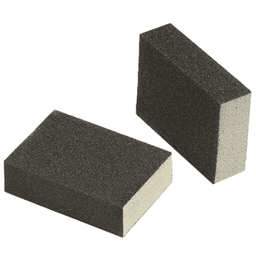 3M 250 Grit Sanding Sponge for Wood, Paint, Metal, Plastic or Drywall