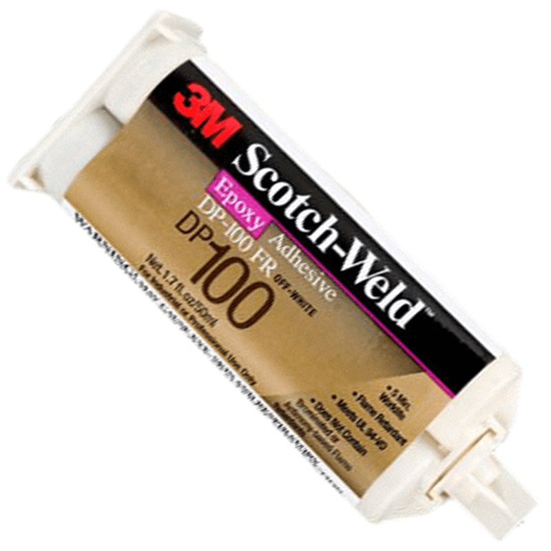 Scotch-Weld™ DP100 Epoxy Adhesive, Clear, 48.5mL Cartridge - Alt Image 1