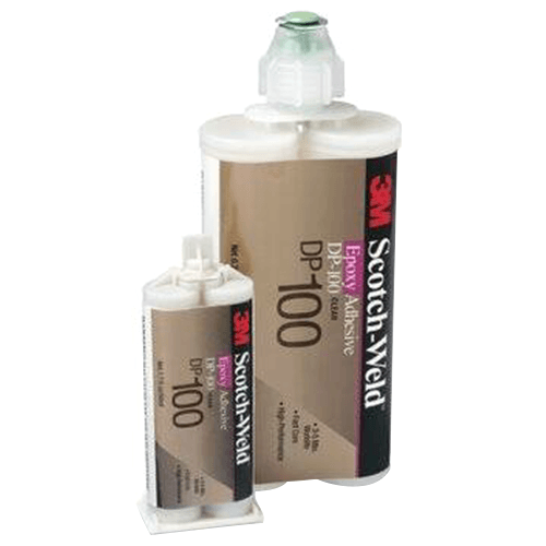 Scotch-Weld™ DP100 Epoxy Adhesive, Clear, 48.5mL Cartridge - Alt Image 2