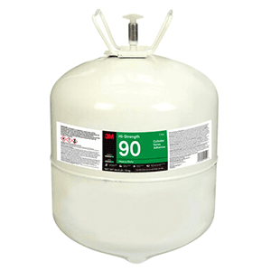 94 CA Spray Adhesive, Clear, 28.8lb Large Cylinder - Main Image