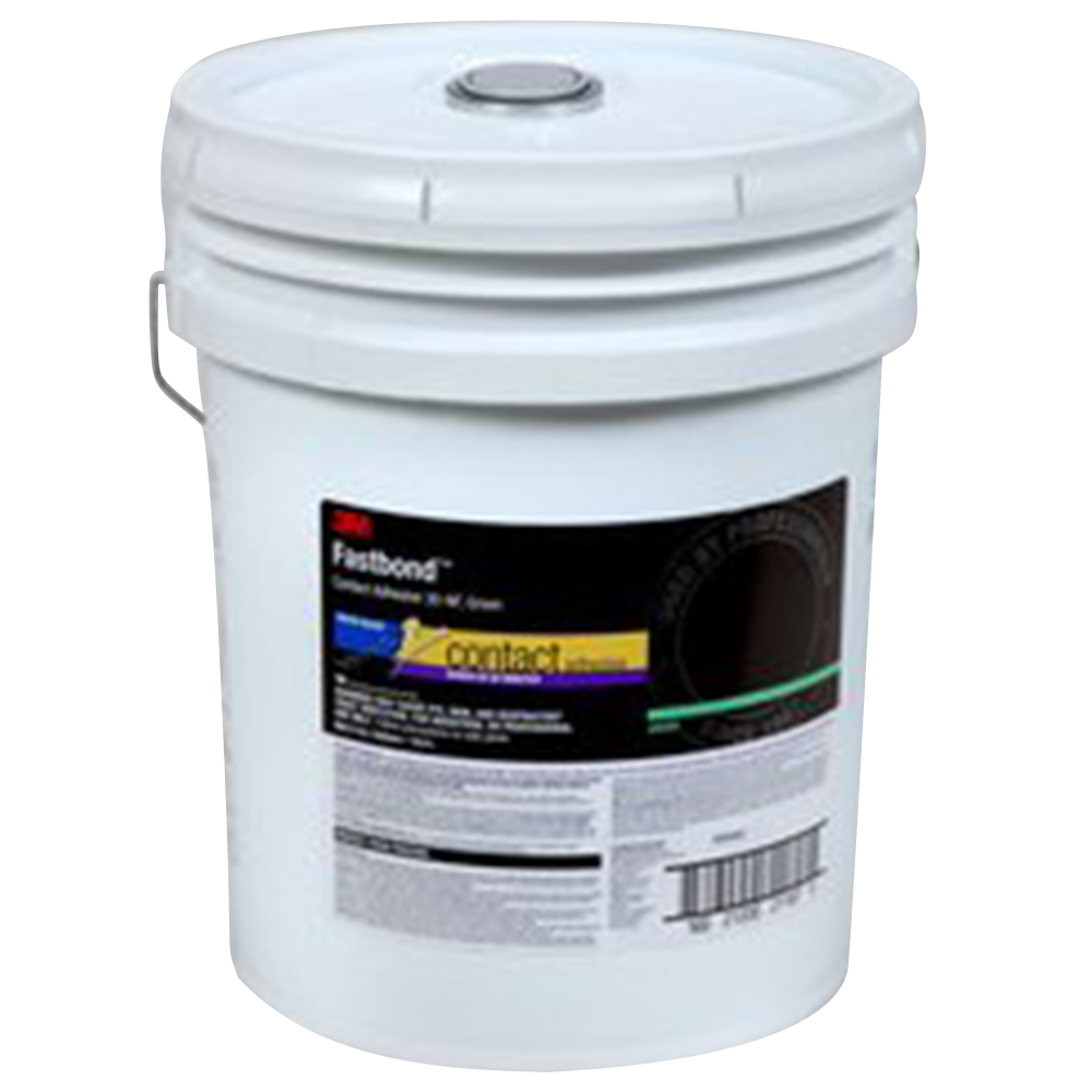 Fastbond™ 30NF Contact Adhesive, Green, 5 Gallon Pail - Main Image