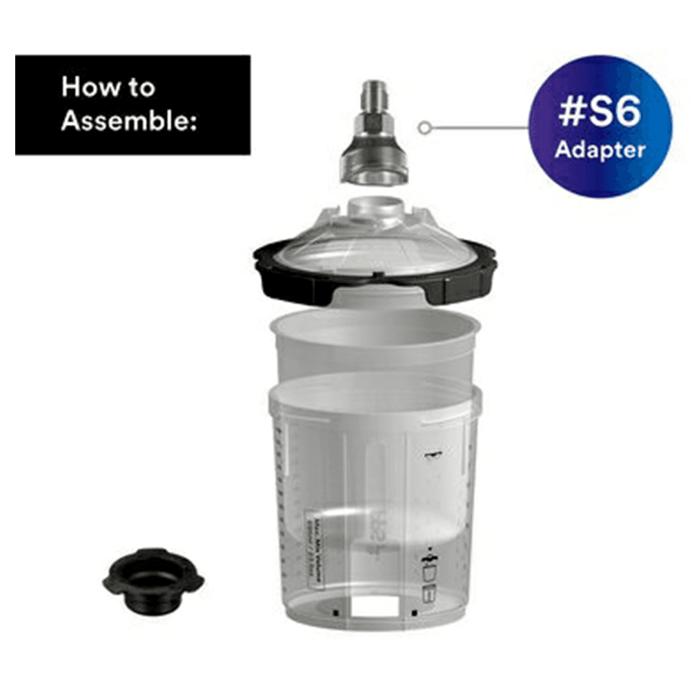 PPS™ 2.0 S6 Male Adapter, Stainless Steel - Alt Image 3
