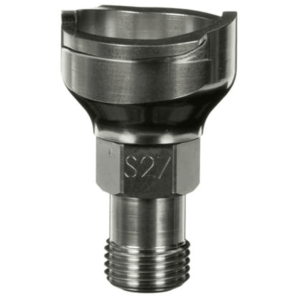 PPS™ 2.0 S27 Male Adapter, Stainless Steel 4/Case - Alt Image 1