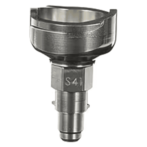 PPS 2.0 S41 Trapezoidal Male Adapter, Silver Alt 1 - Image