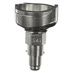 PPS 2.0 S41 Trapezoidal Male Adapter, Silver Alt 1 - Image