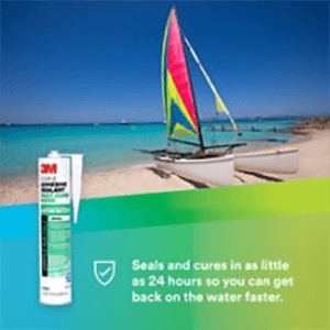 Fast Cure Marine Adhesive Sealant, 295ml, White Alt 5 - Image