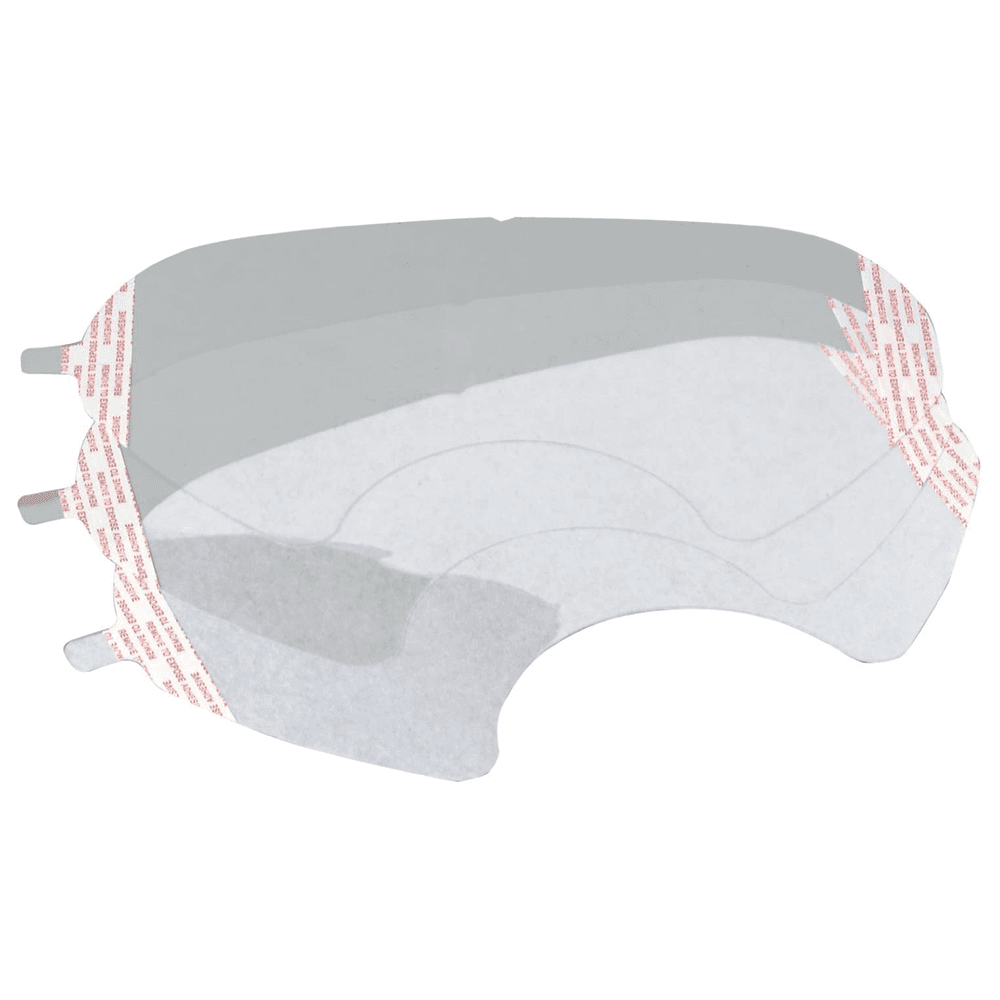 3M 6885/07142 Reusable Full Facepiece Face Shield Cover for 6000 Series, Case of 100 - Lens Protection