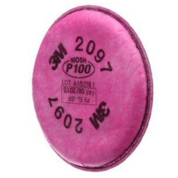 3M Particulate Filter 2097 with Bayonet compatibility