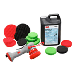 3" x 0.5" Pneumatic Buffer Power Tools, 1/4" NPT Alt 4 - Image