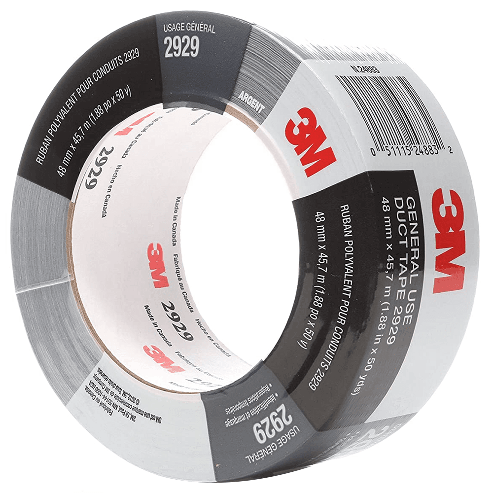 Thin Profile Duct Tape for Wire Pulling