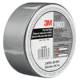 Seven Colors Available for 3M Vinyl Duct Tape 3903