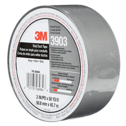 Transfer-Resistant Rubber Adhesive of 3M Vinyl Duct Tape