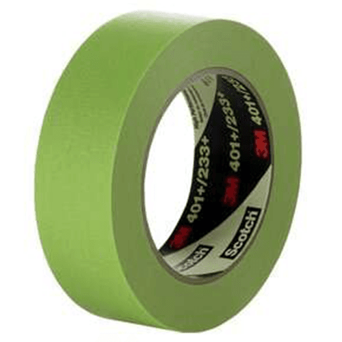 3M 1" Green Sealing Tape - Industrial Strength Sealing Tape for Packaging and Shipping