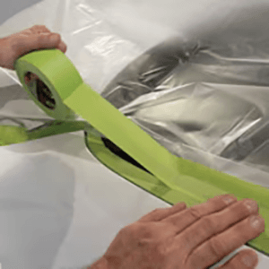 0.47" Green Paper Masking Tape, 48 Roll/Case Alt 2 - Image