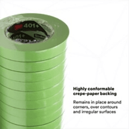 0.71" Green Paper Masking Tape, 48 Roll/Case Alt 2 - Image