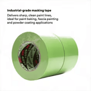 2.83" Green Paper Masking Tape, 8 Roll/Case Alt 1 - Image