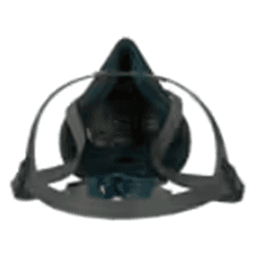 Medium 6502/49489 Rugged Comfort Half Facepiece Reusable Respirator Alt 3 - Image