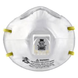 8210V N95 Particulate Respirator with Exhale Value (80/Case) Alt 1 - Image