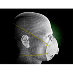 8210V N95 Particulate Respirator with Exhale Value (80/Case) Alt 4 - Image