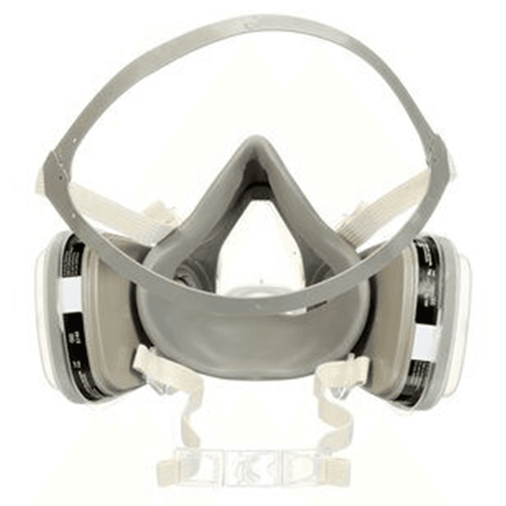 3M Half Facepiece Disposable Respirator 52P71 in use